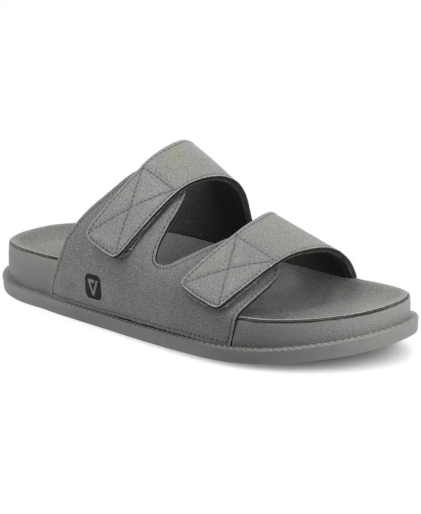 Vance Co. Men's Orlando Comfort Adjustable Strap Slide On Sandals
