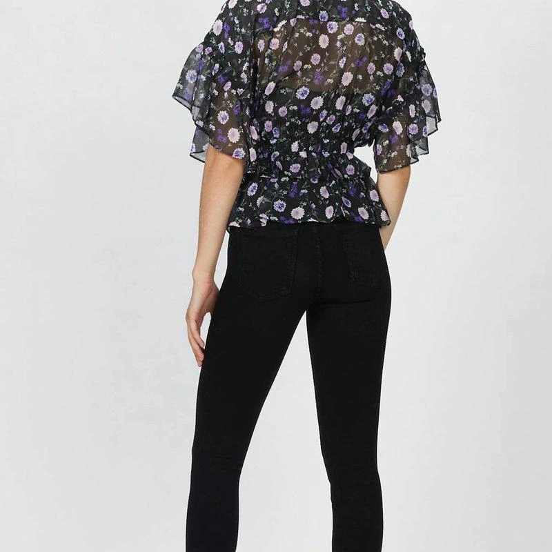 The Kooples Silk Top With Print 2