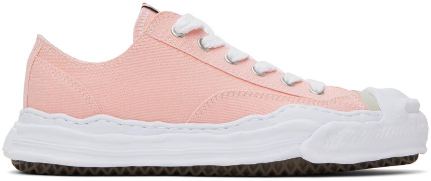 Maison MIHARA YASUHIRO Pink Hank OG Sole Canvas Sneakers