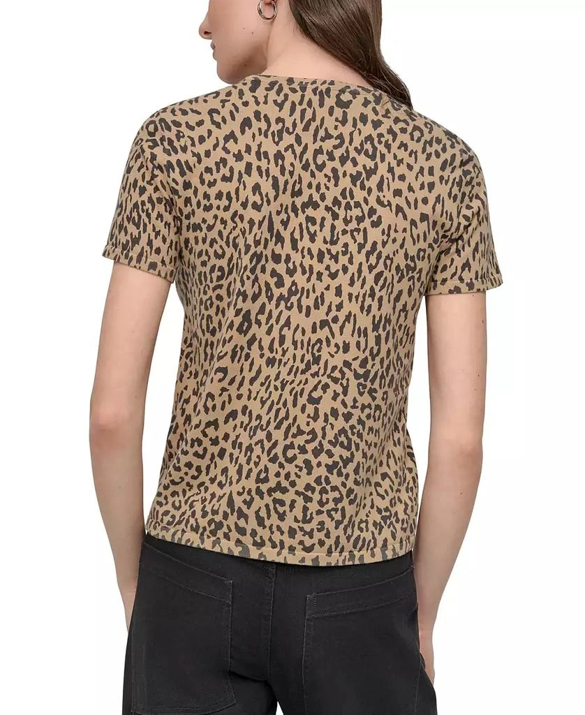 DKNY Petite Animal Print Short-Sleeve T-Shirt 6