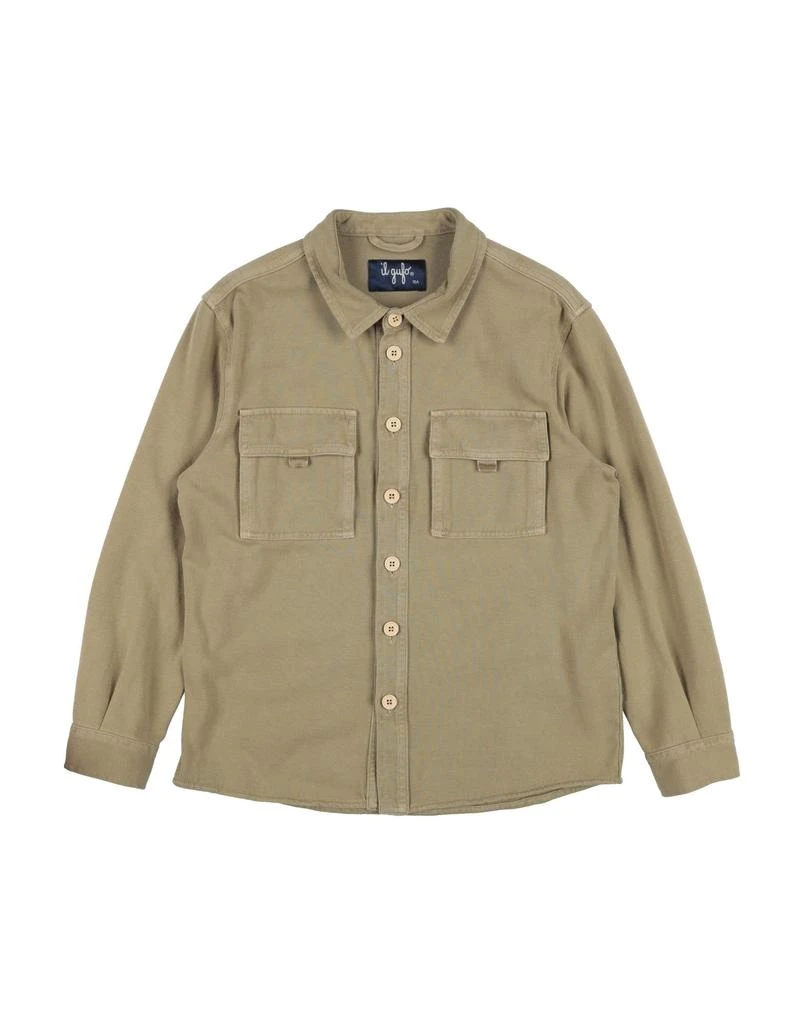IL GUFO Solid color shirt 1