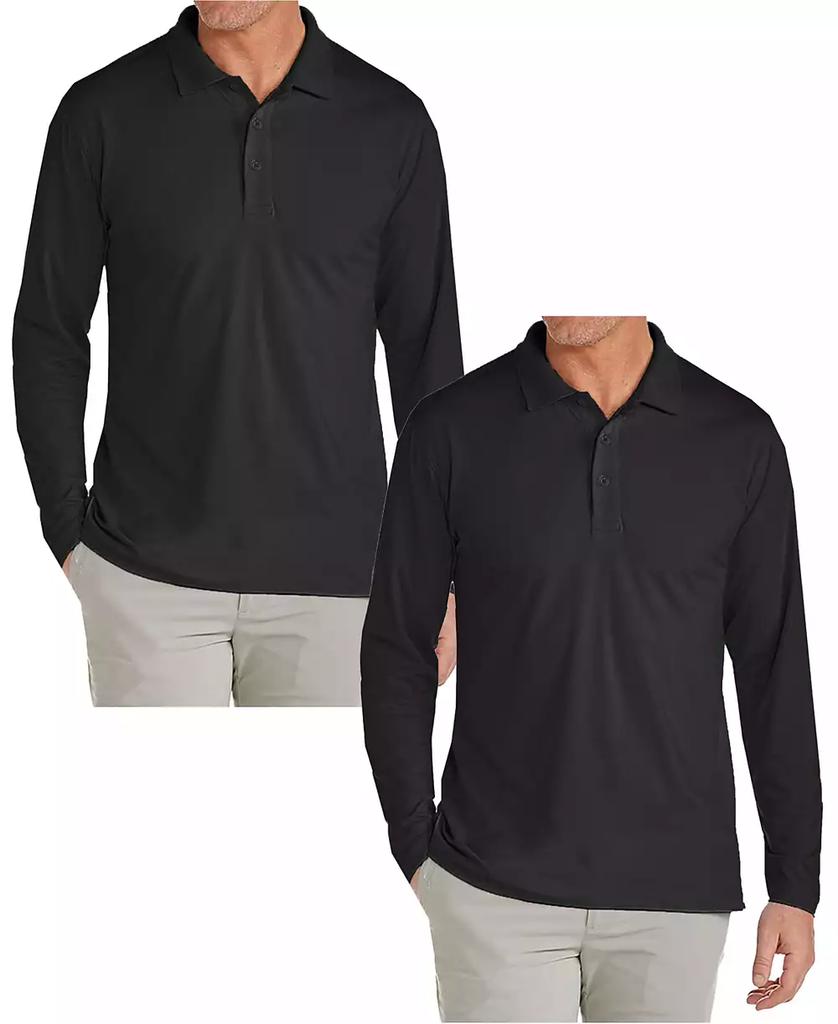 Galaxy By Harvic Men's 2-Pack Jump Start Modern Fit Polo Shirt