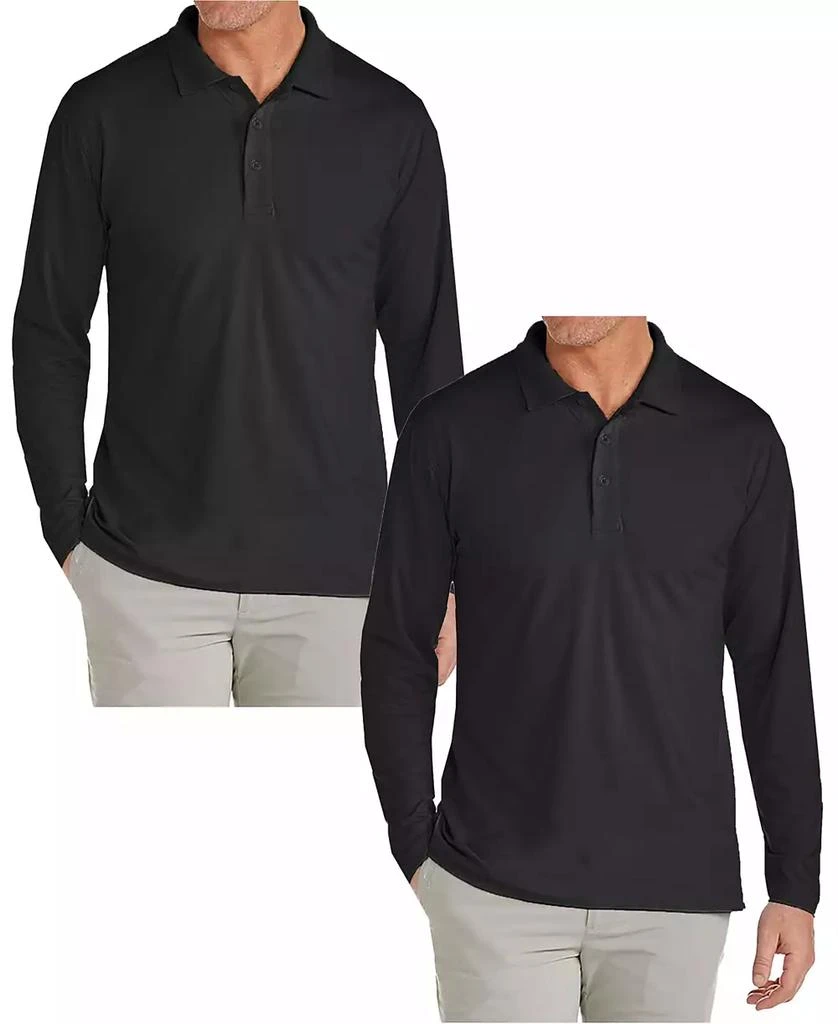 Galaxy By Harvic Men's 2-Pack Jump Start Modern Fit Polo Shirt 1