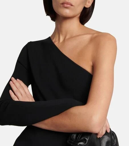 Victoria Beckham Knitted one-shoulder maxi dress 4