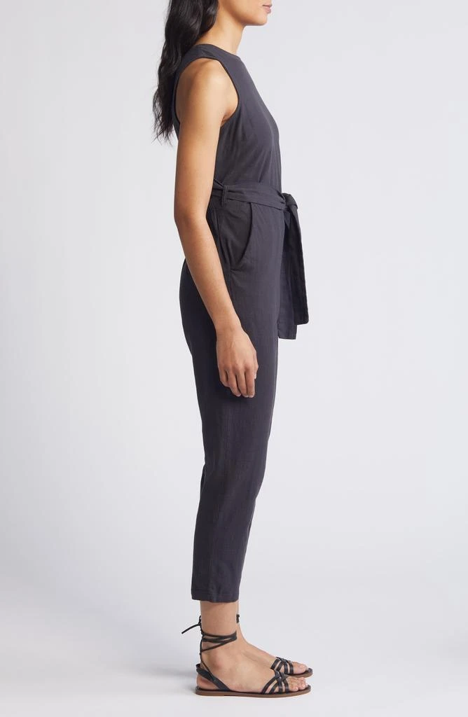 Marine Layer Eloise Belted Sleeveless Jumpsuit 3
