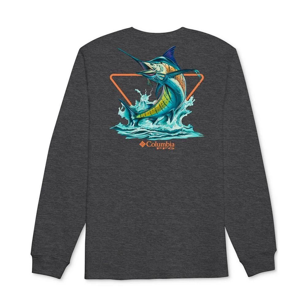 Columbia Men's Razer PFG Marlin Logo Graphic Long-Sleeve T-Shirt 1