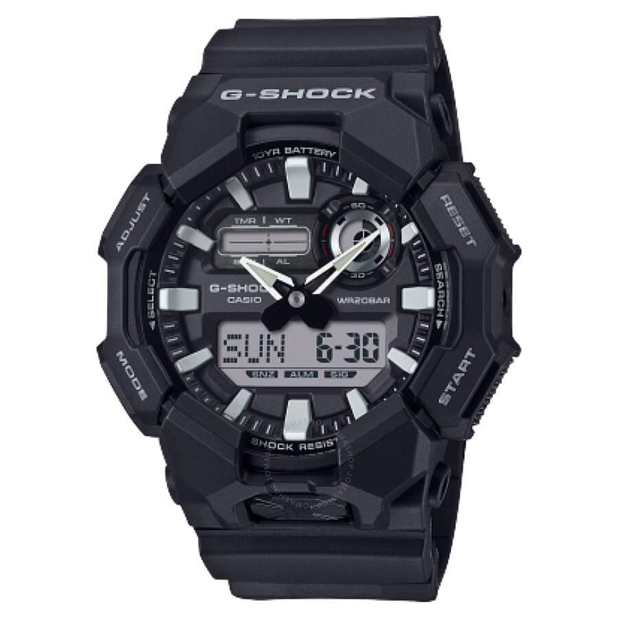 Casio G-Shock Alarm World Time Quartz Analog-Digital Watch GA-010-1ADR