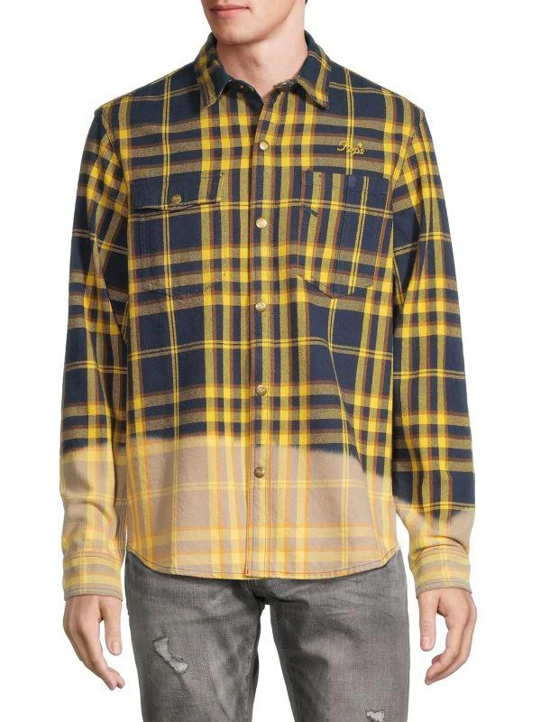 Prps Goods & Co Sill Faded Plaid Shirt 1