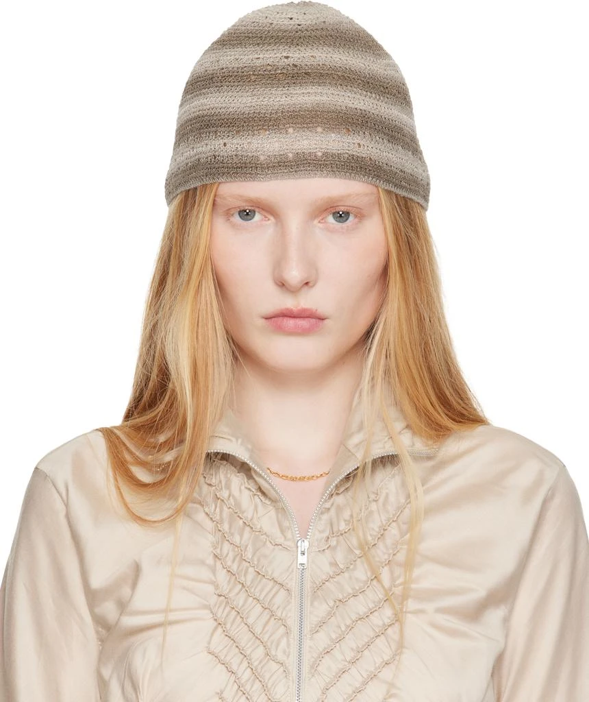 Our Legacy WORK SHOP Emporio Armani Gray Netto Beanie 1