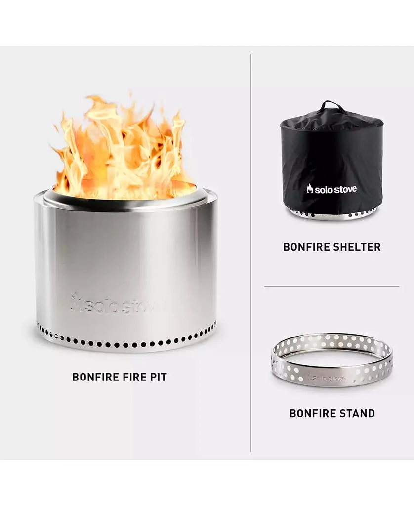 Solo Stove Stainless Steel 19.5" Smokeless Fire Pit 3
