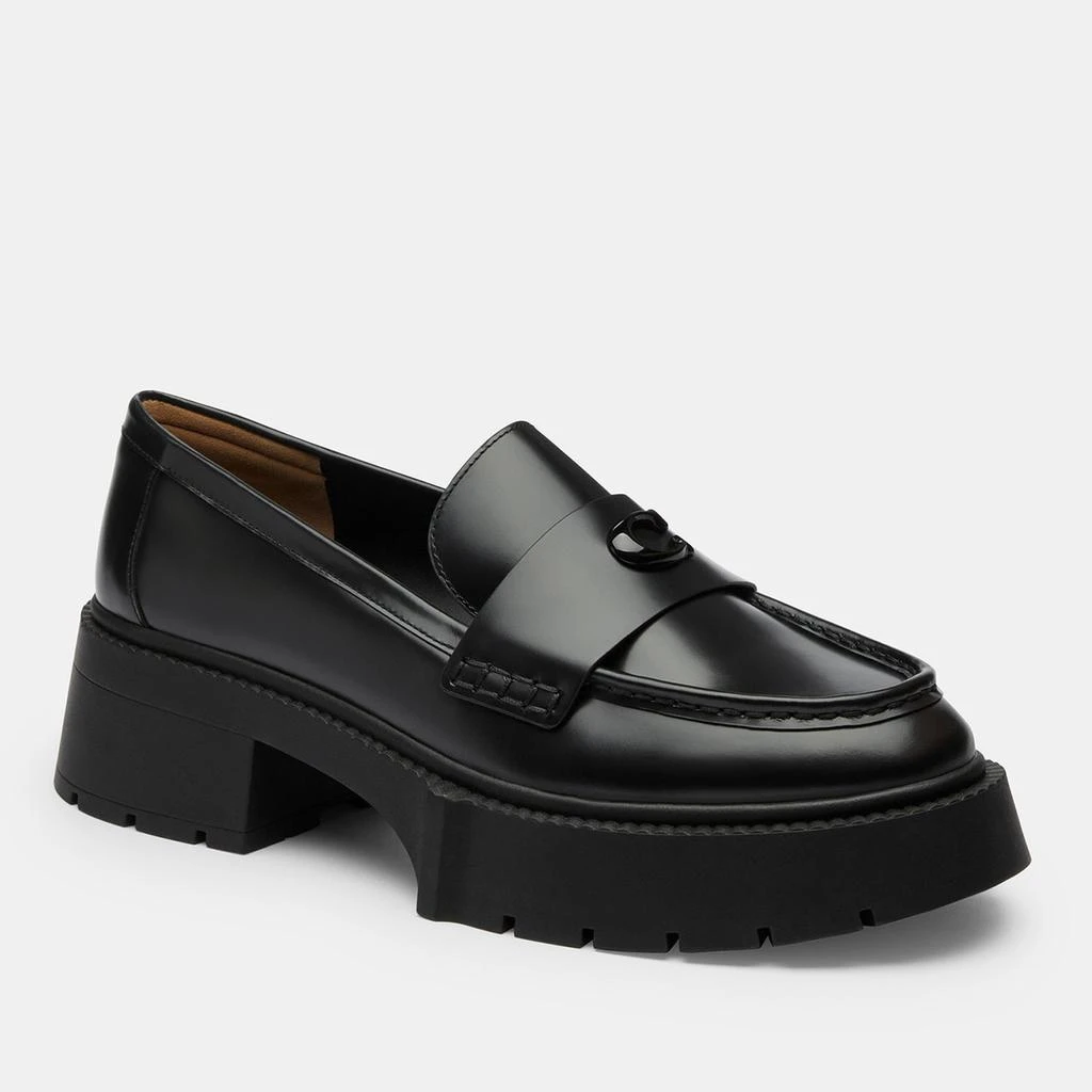 Coach Coach Women's Leah Leather Platform Loafers 2