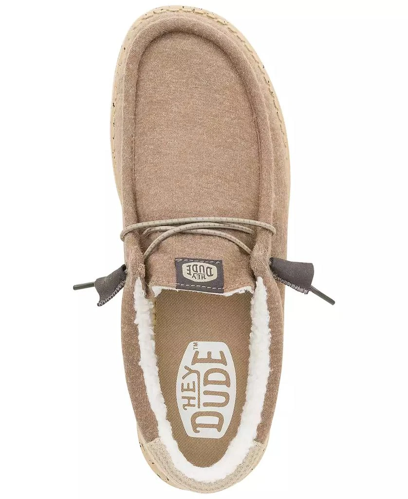 Hey Dude Men's Wally Warmth Knit Casual Moccasin Sneakers from Finish Line 2