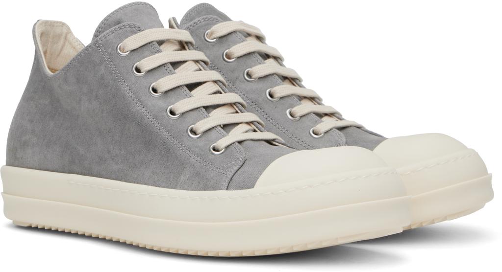 Off-White Porterville Foil Stretch Denim Low Sneaks Sneakers