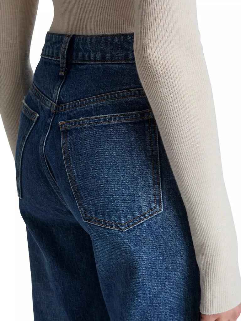 Khaite Danielle Slim-Fit Mid-Rise Jeans 5