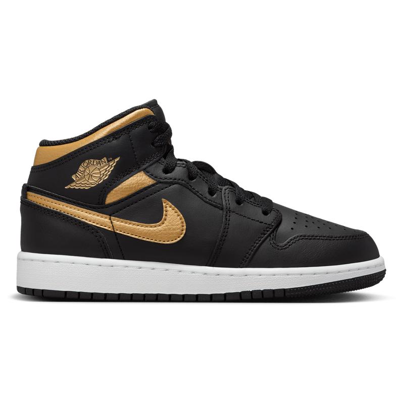 aj 1 mid white black