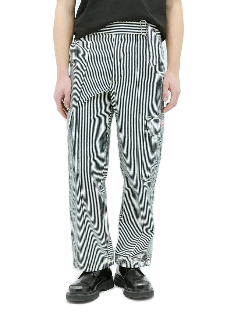 Kenzo Kenzo Striped Cargo Pants 1
