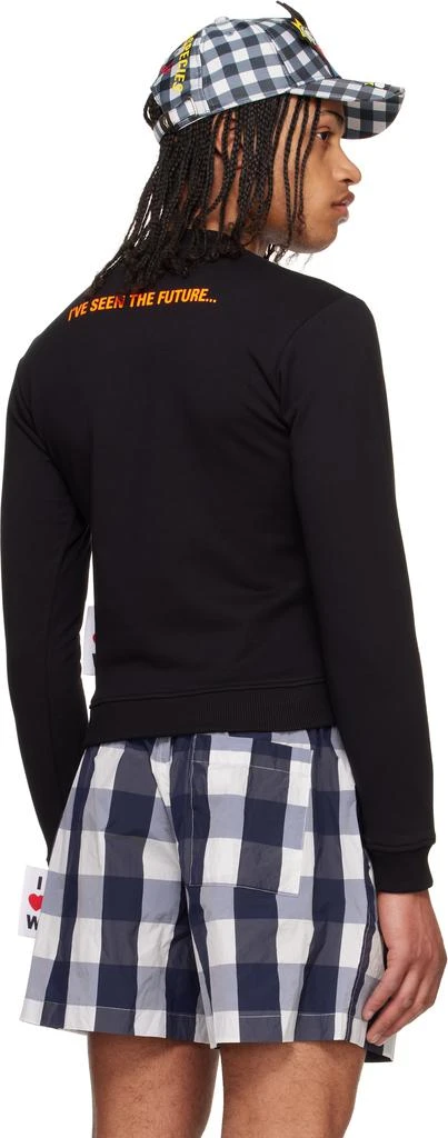 Walter Van Beirendonck Black Smile Sweatshirt 3