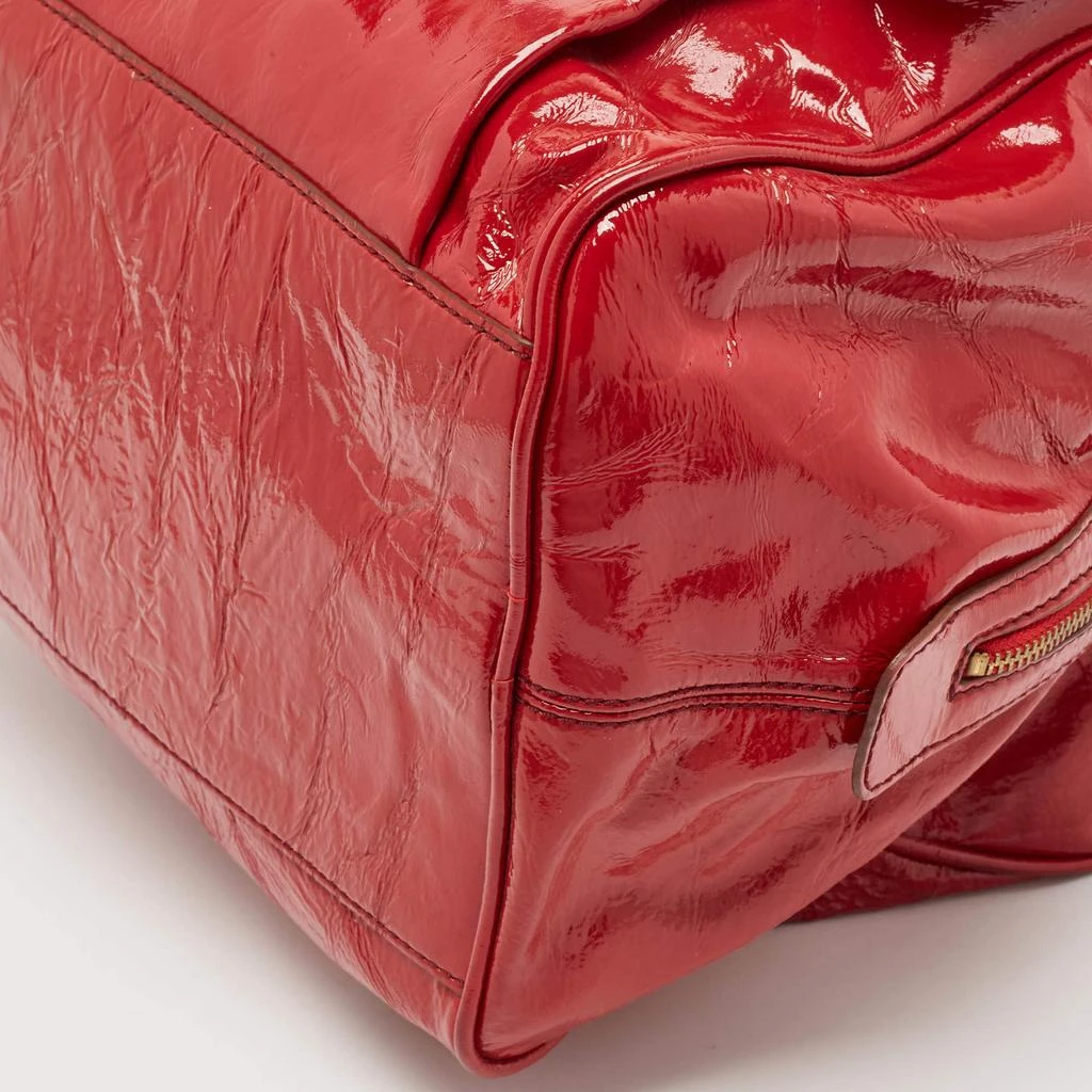 Dolce & Gabbana D&G Red Patent Leather Allyson Bag 12
