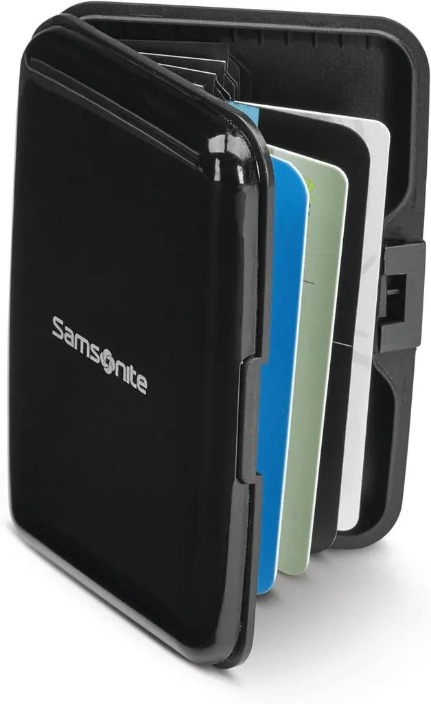 Samsonite Samsonite® Aluminum RFID Wallet, Black 2