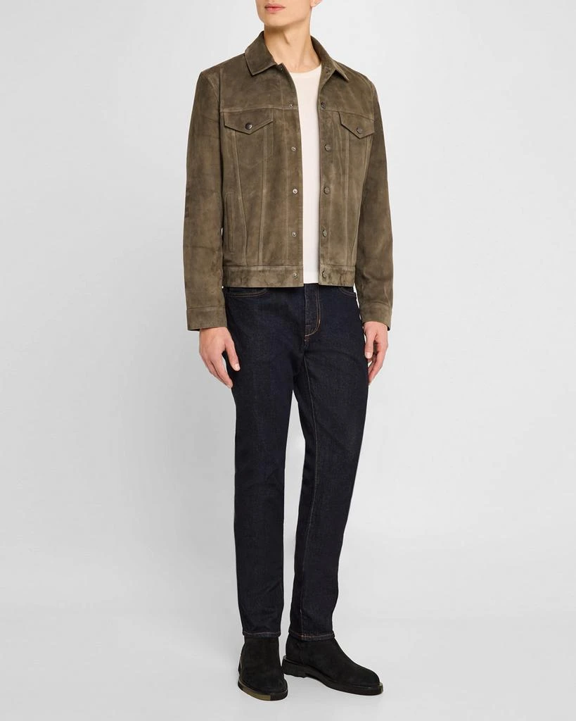 Joe's Jeans Men's Suede Trucker Jacket 2