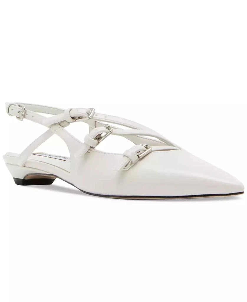 Steve Madden Women's Peony Strappy Pointed-Toe Slingback Flats 1
