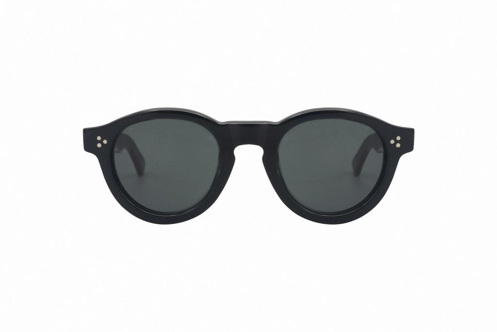 Lesca Lesca Gaston Round Frame Sunglasses