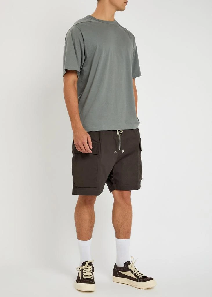 Rick Owens Cargobela stretch-cotton shorts 4