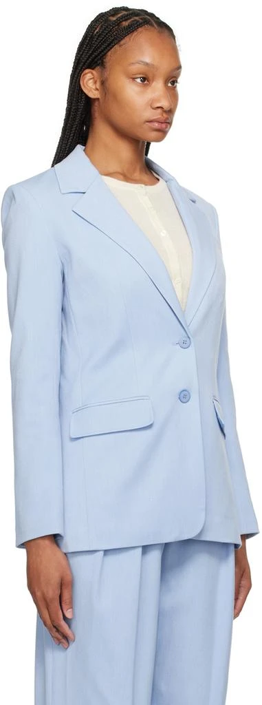 Staud Blue City Blazer 2