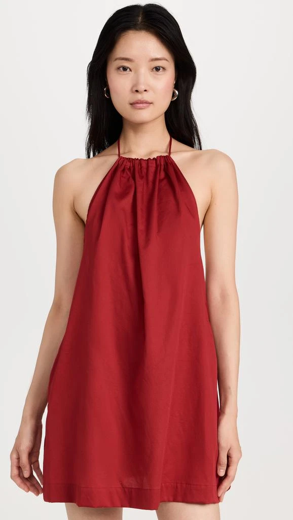 Leset Yoko Halter Mini Dress 6