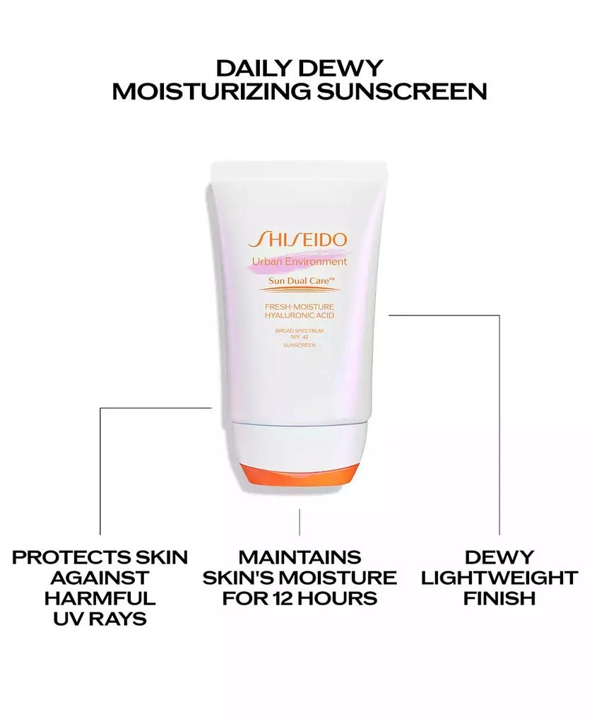 Shiseido Urban Environment Fresh-Moisture Sunscreen SPF 42, 1.8 oz. 4