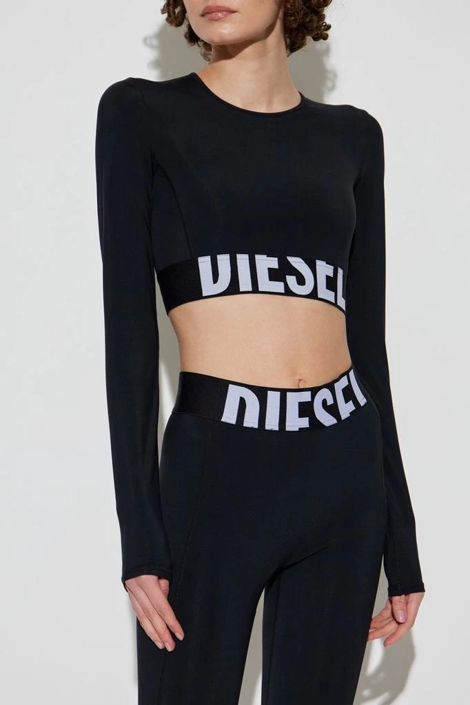 Diesel Diesel Melissa-D-Pop Cropped Top 2