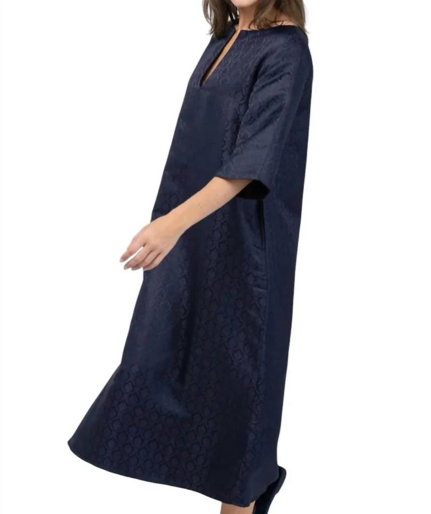 knee length dresses for ladies Kalida Beau Frazier Smocked Tiered Midi Dress Chocolate / Xs by Sugarlips