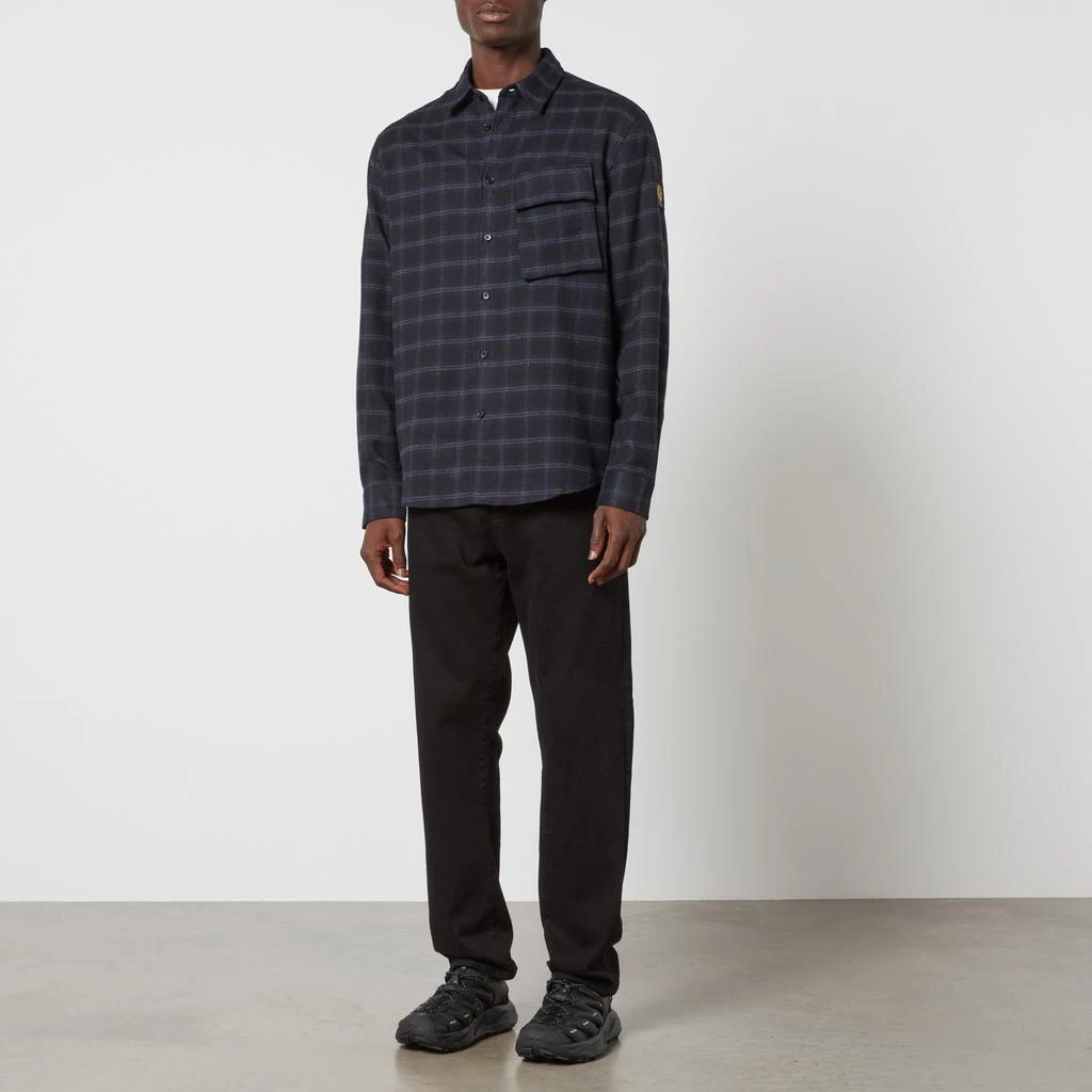 Belstaff Belstaff Scale Checked Cotton Shirt 3