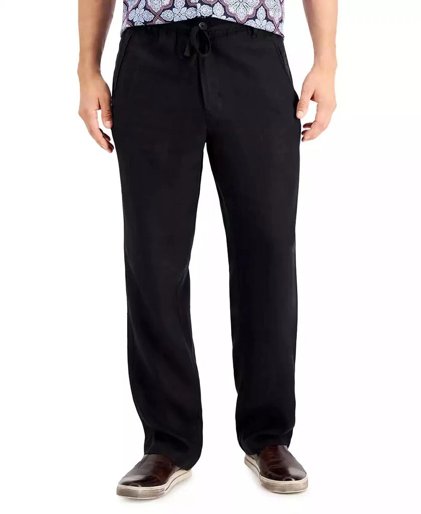 Club Room Men's 100% Linen Pants, Created for Macy's 1