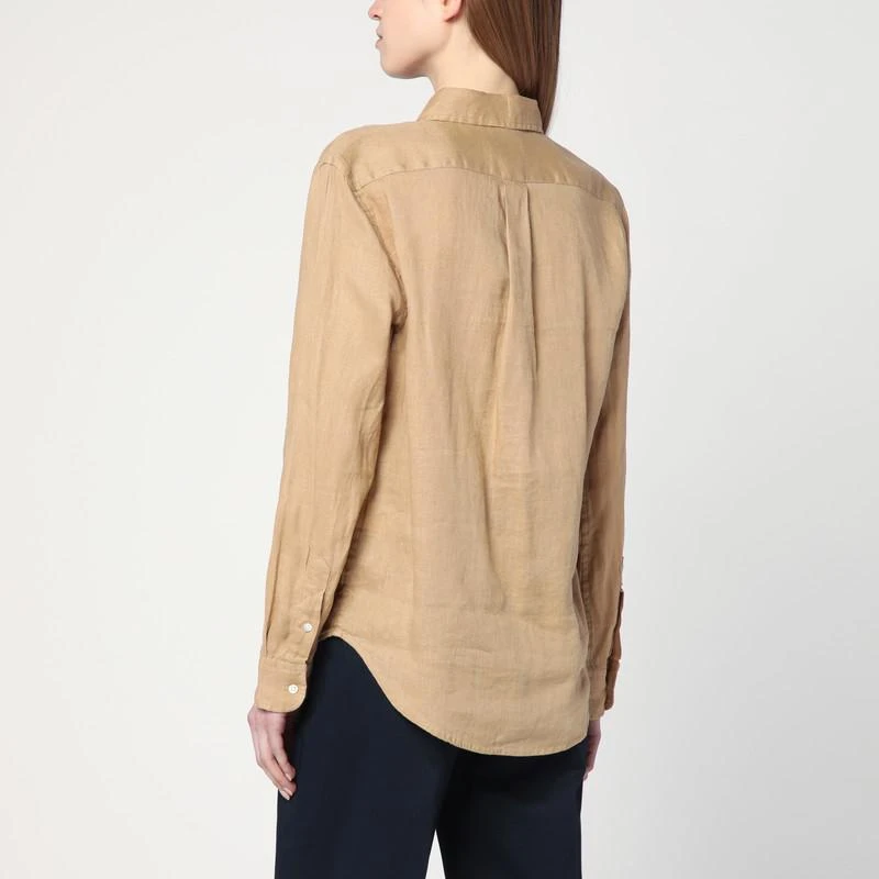 Ralph Lauren Beige khaki linen shirt 3