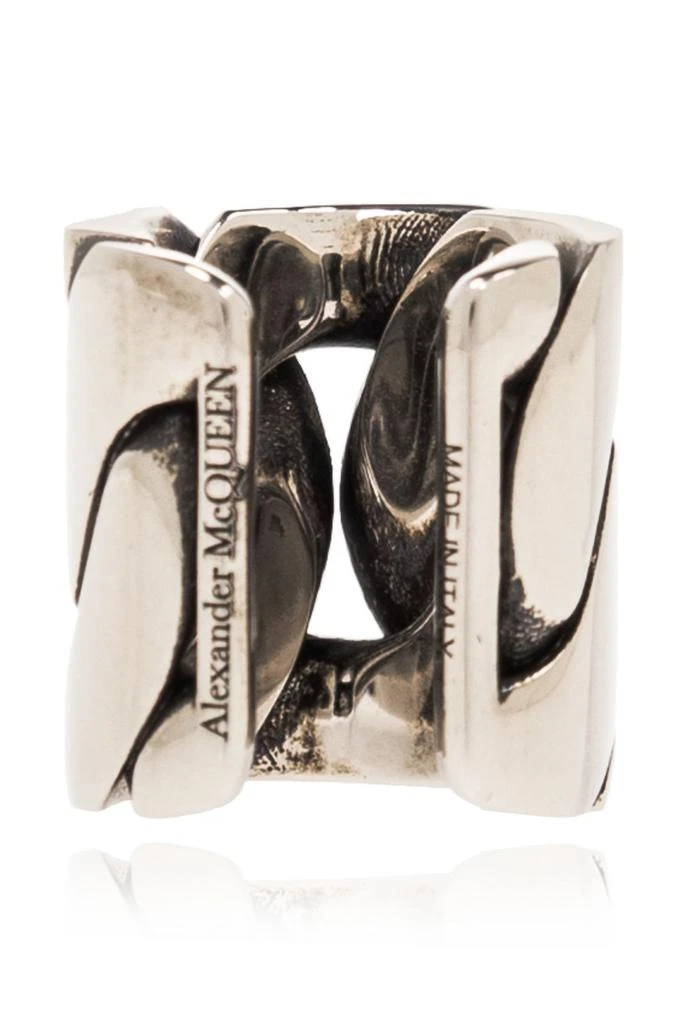 Alexander McQueen Alexander McQueen Logo Engraved Ear Cuff 2