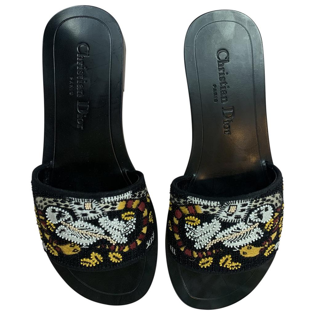 Dior Dior Dway leather mules