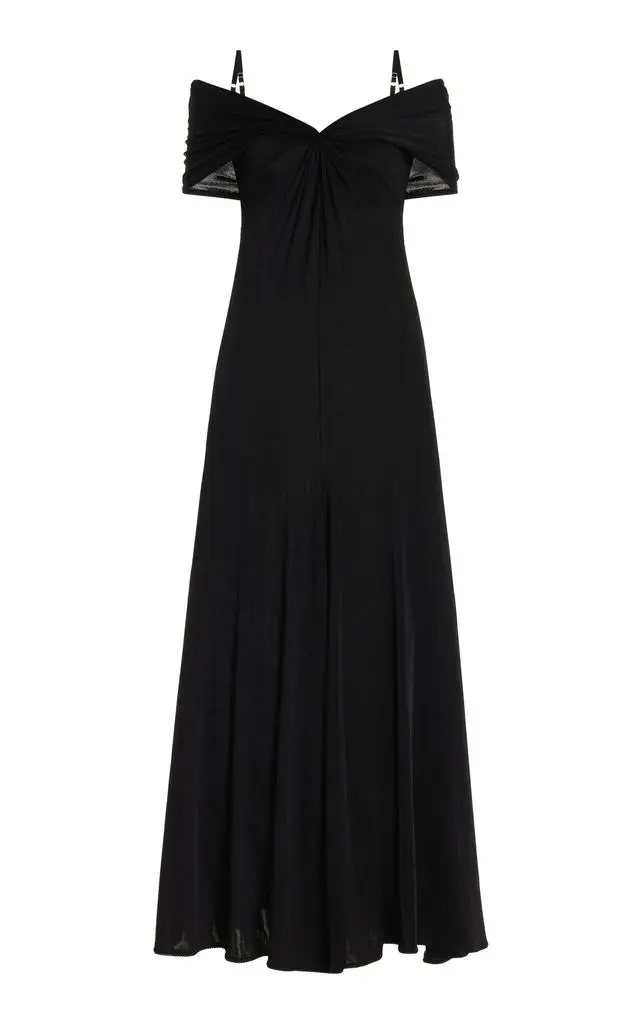 Anna October Anna October - Chiara Maxi Dress - Black - XS - Moda Operandi from Fashion US