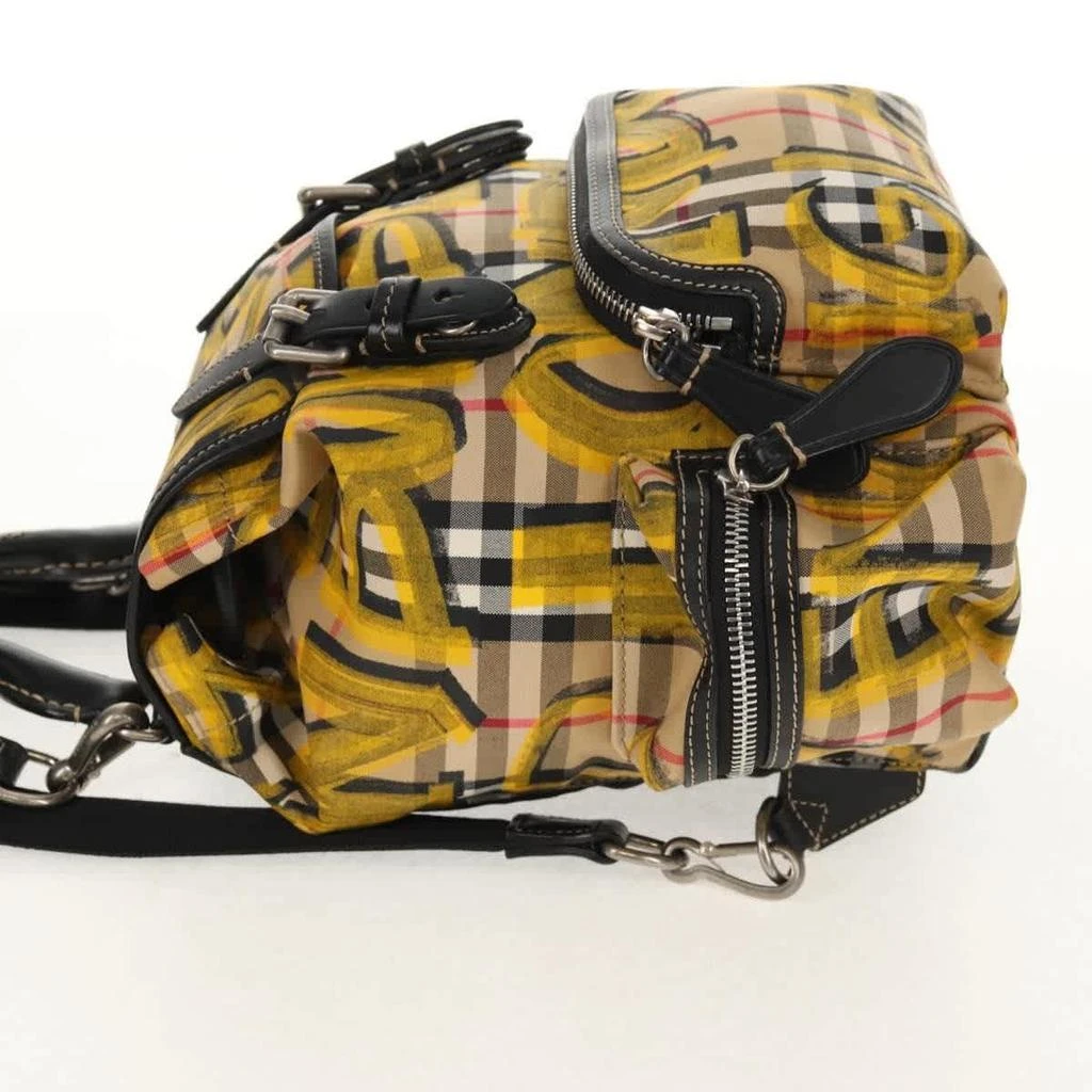 Burberry Graffiti Rucksack Backpack Vintage Check Canvas Canvas Backpack Bag (Pre-Owned) 3