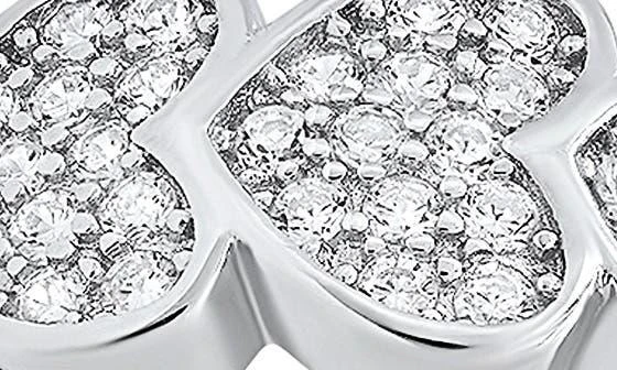 Queen Jewels Sterling Silver Eternal Heart Cubic Zirconia Ring 4