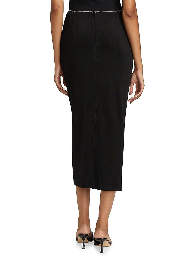 Rag & Bone Gwenyth Embellished Midi-Skirt 5