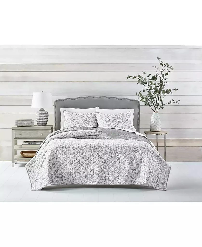 Martha Stewart Christmas Toile 3-Pc. Quilt Tote Set, Twin, Exclusively at Macy’s 6