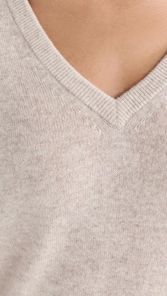 White + Warren Cashmere Core V Neck Pullover 5