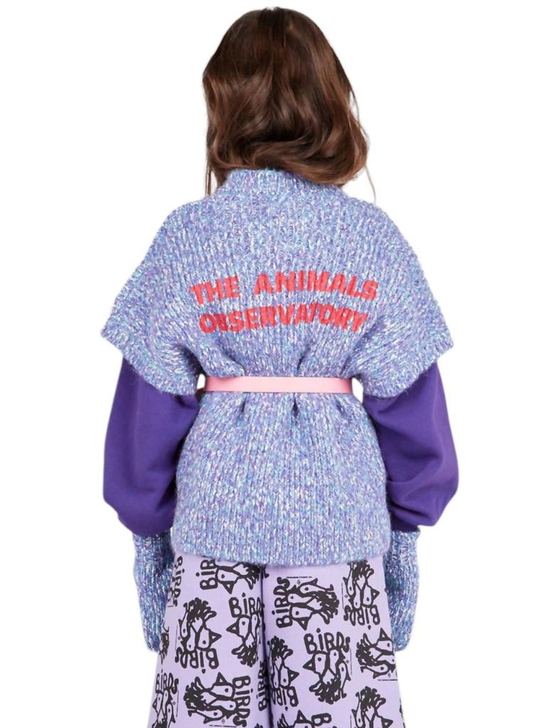 The Animals Observatory The Animals Observatory - Kid's Bat Knit Vest