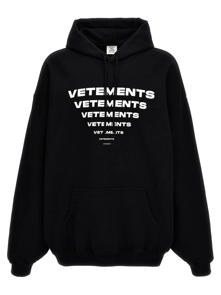 Vetements Vetements 'Pyramid Logo' Hoodie 1
