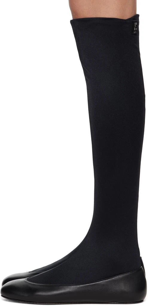 Kiko Kostadinov Black Proxima Long Ballerina Flats 3