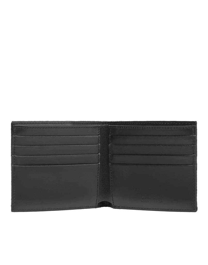 Philipp Plein Nylon and Leather French Wallet Monogram 2