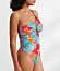 Sunsets Women
s Tiger Lily Ginger One-Shoulder One-Piece 3