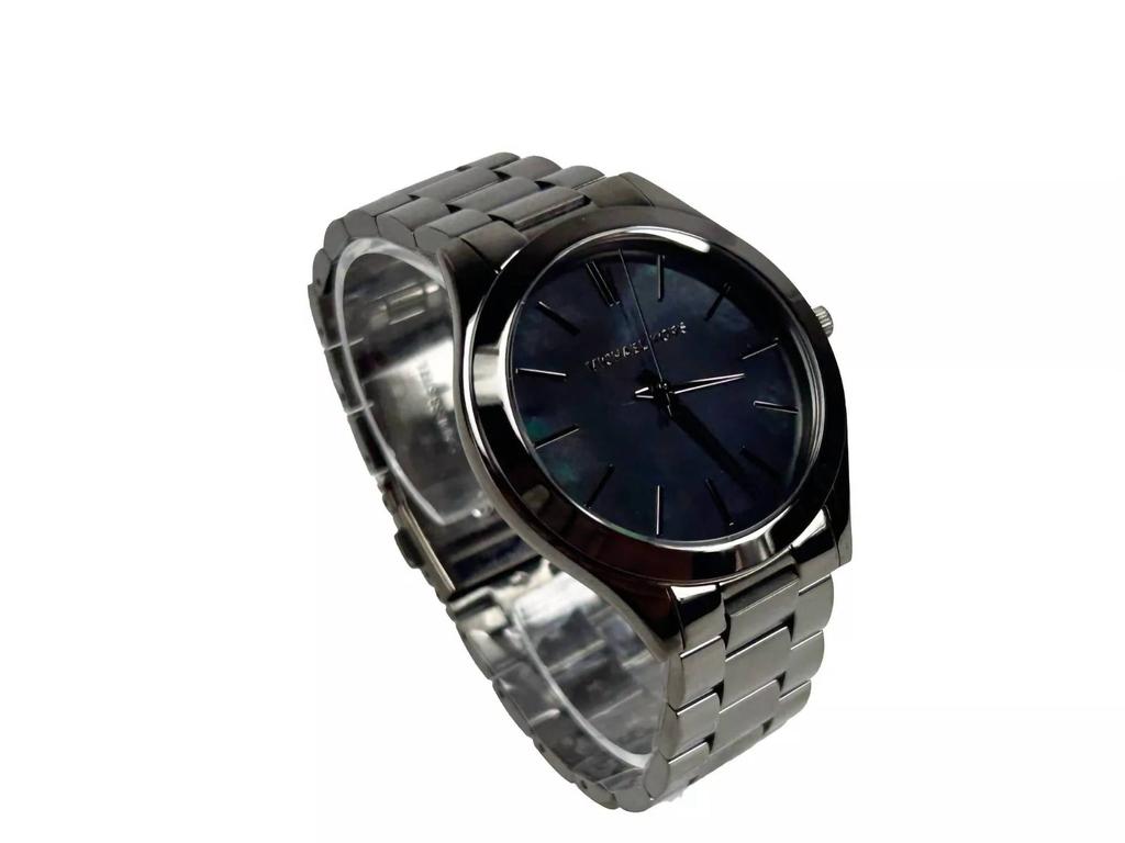 Michael Kors Women's Slim Runway Stainless Steel Watch In Grey