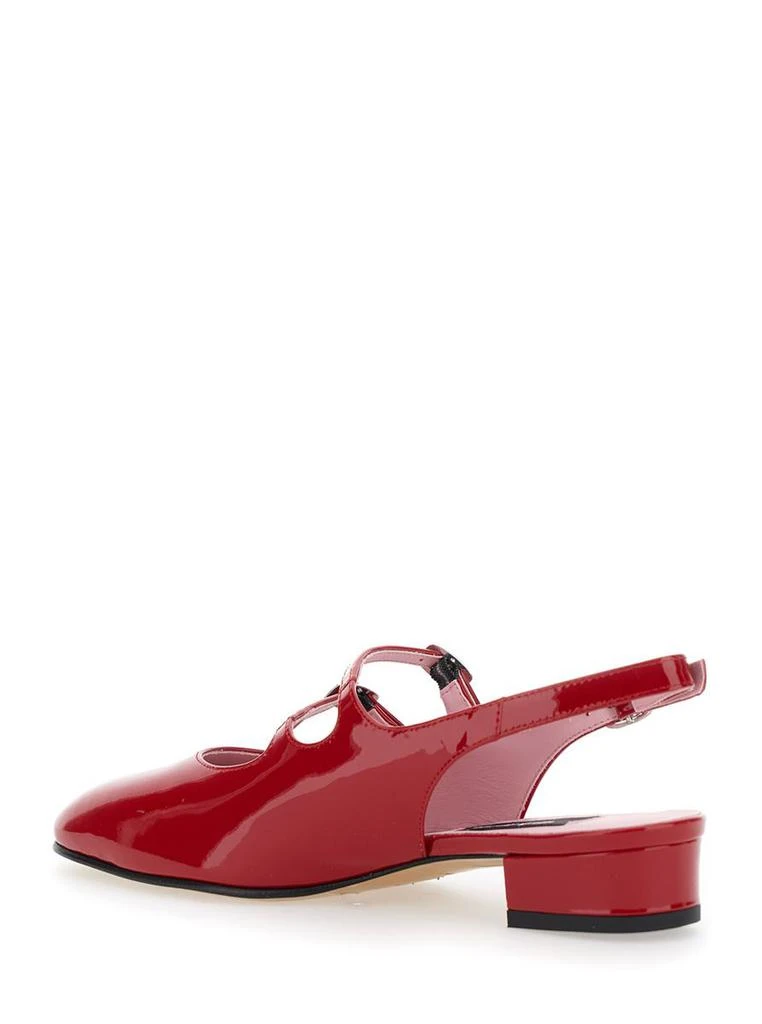 Carel Paris 'Peche' Red Mary Jane Pumps In Patent Leather Woman 3